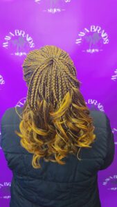 French Curls - Maya Braids and Styles