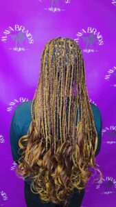 French Curls - Maya Braids and Styles